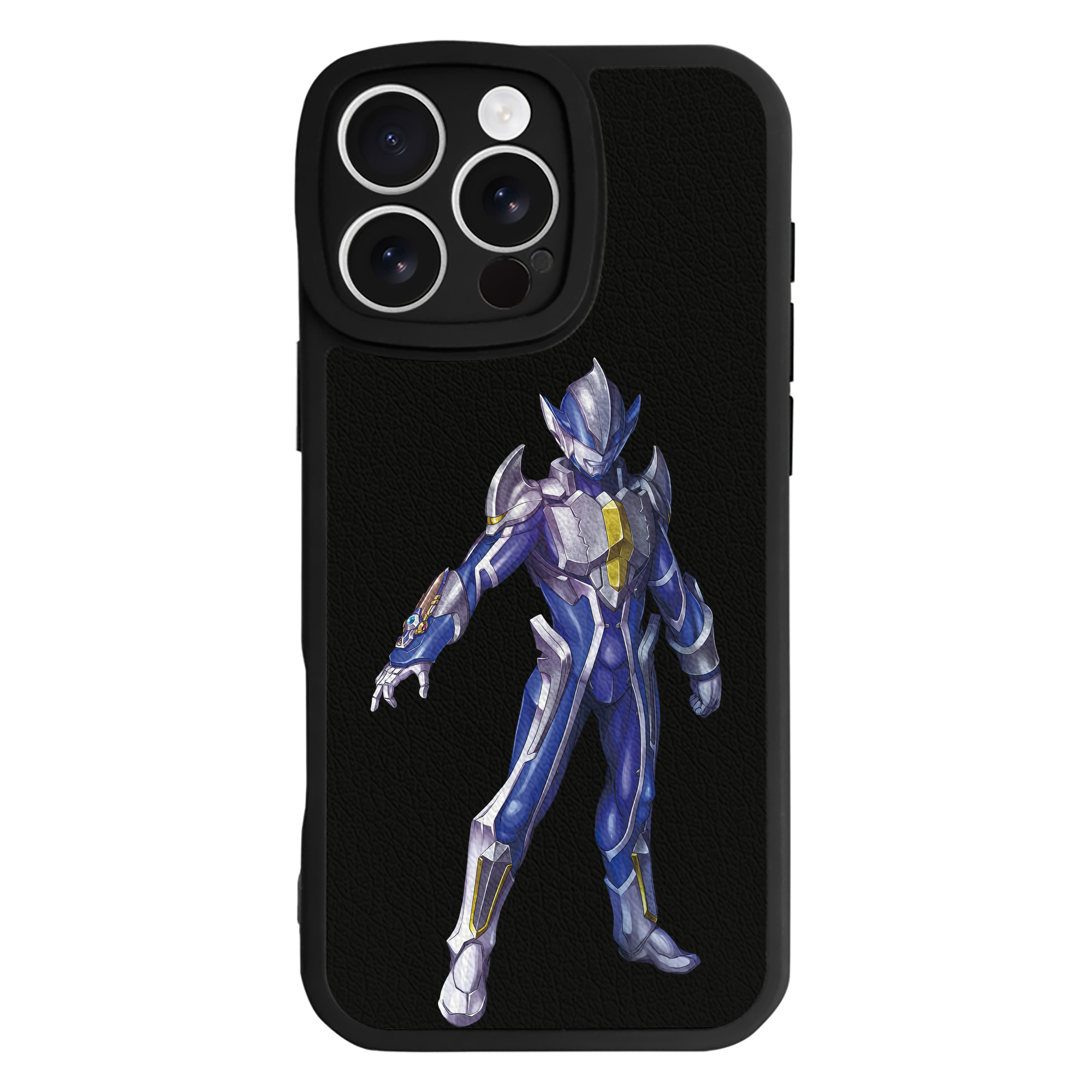 （画像用） ウルトラマン Ultraman 【iPhone 16シリーズ対応】シリコンスマホケース（レザー調） 材質：シリコン